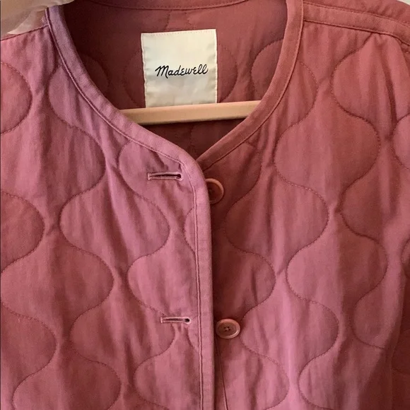 Madewell Quilted Liner Jacket Size Small NWOT - Picture 7 of 12